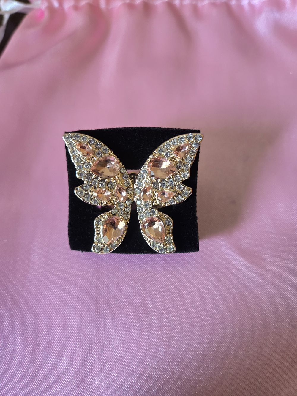 Butterfly Crystal Ring